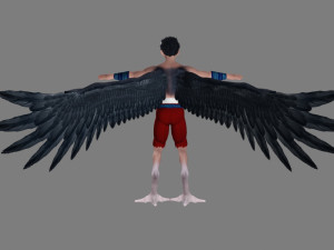 cartoon monster 3D Model
