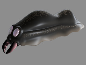 cartoon firefly larvae 3Dモデル