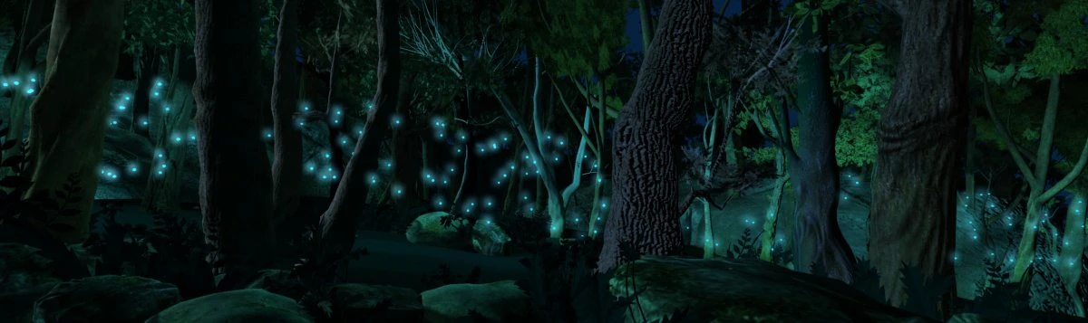 cartoon fireflies 3D Model .c4d .max .obj .3ds .fbx .stl .blend