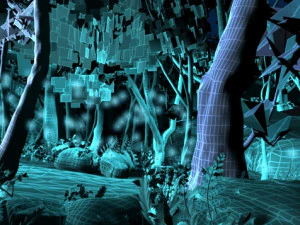 cartoon fireflies 3D Model