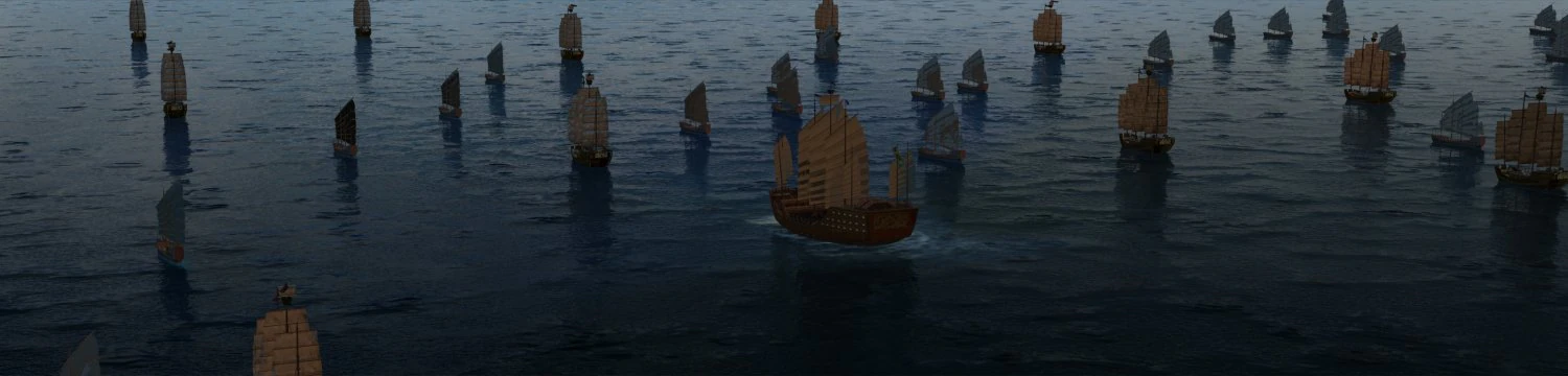 zheng he fleet 3D Model .c4d .max .obj .3ds .fbx .stl .blend 