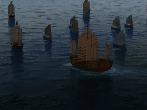 чжен хе флот 3D Модель