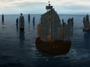 zheng he fleet 3D Model