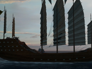 zheng he fleet 3D 모델