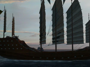 zheng he fleet 3D Model