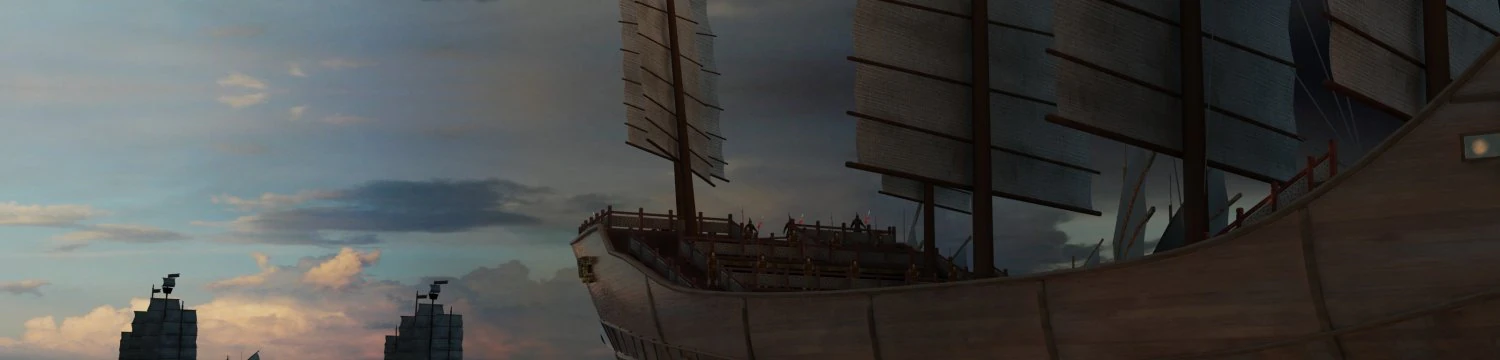 zheng he fleet 3D Model .c4d .max .obj .3ds .fbx .stl .blend
