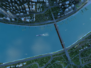 chongqing aerial view 3D Model