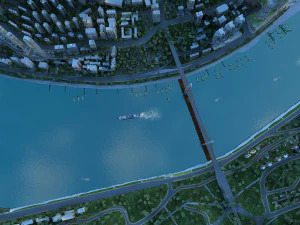 chongqing aerial view 3D Model