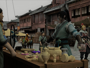 ancient market 3D Model