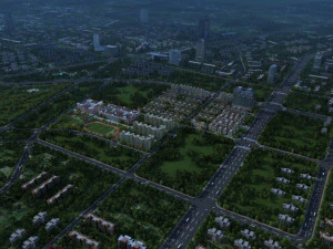 constru&ccedil;&atilde;o da cidade Modelo 3D