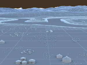 hulunbeier prairie 3D Model