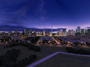 city night 3D मॉडल
