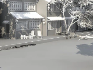 древняя архитектура 3D Модель