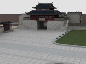 ancient architecture 3D Model