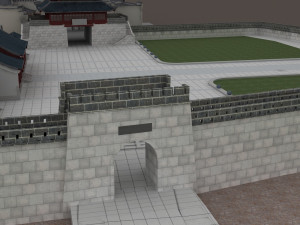 ancient architecture Model 3D