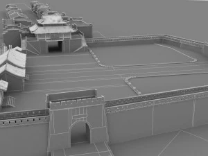 ancient architecture 3D Model