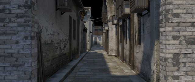 ancient architecture 3D Model .c4d .max .obj .3ds .fbx .stl .blend 