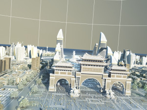 mazu square Model 3D