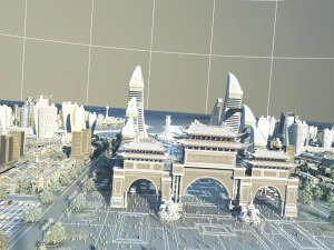 mazu square 3D Model