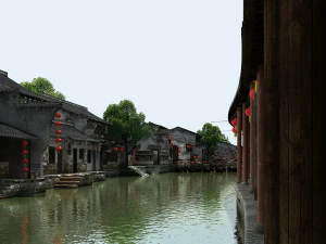 arsitektur kuno Model 3D