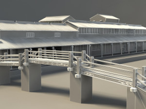 ancient architecture Modèle 3D