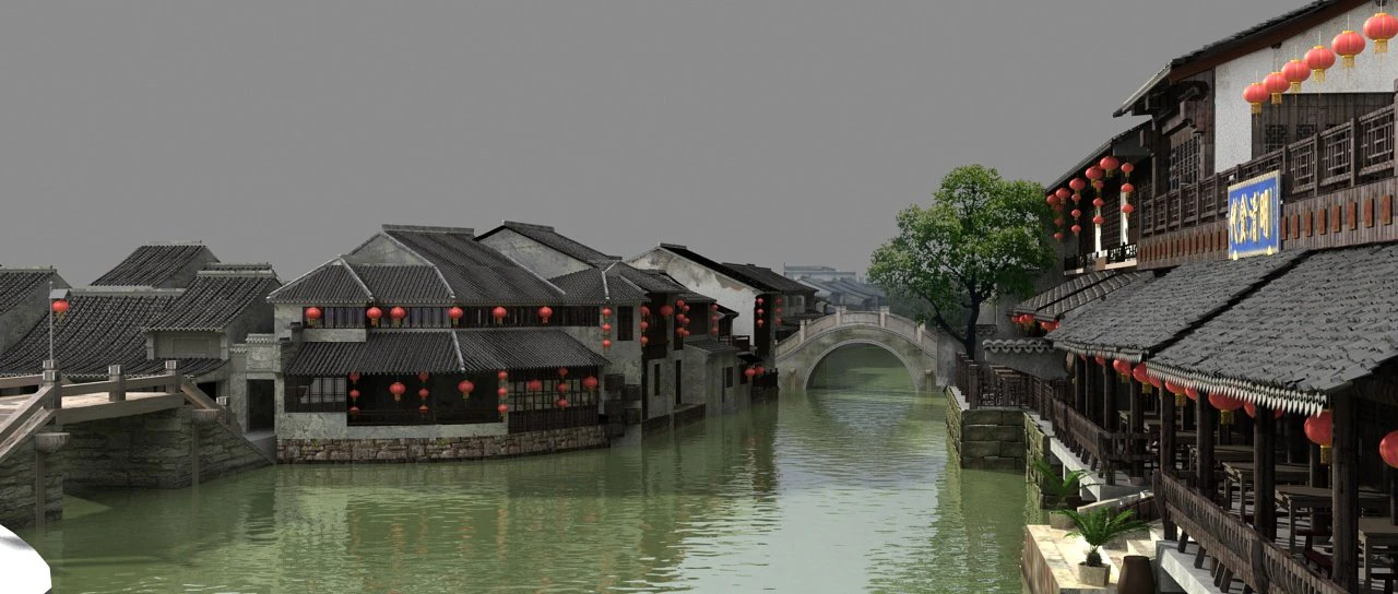 ancient architecture 3D Model .c4d .max .obj .3ds .fbx .stl .blend 