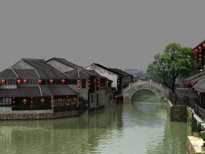ancient architecture 3Dモデル