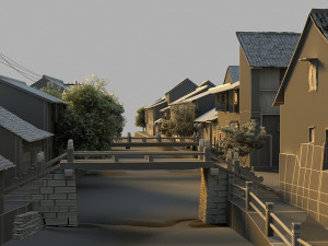 ancient architecture 3Dモデル