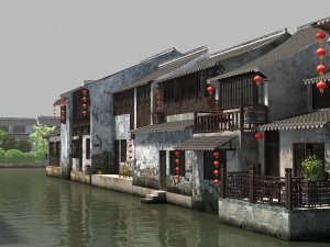 ancient architecture 3Dモデル