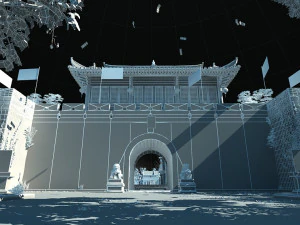ancient architecture 3D Model