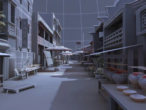 ancient architecture 3D Model