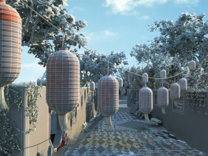 ancient architecture 3D-Modell
