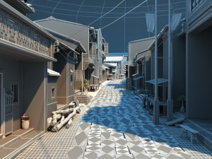 ancient architecture Modèle 3D