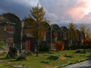 старовинна архітектура 3D Модель