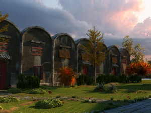 ancient architecture Modèle 3D