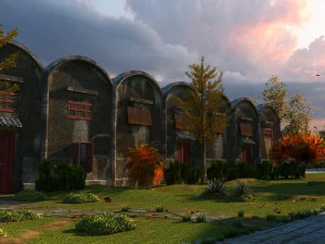 ancient architecture 3D Model