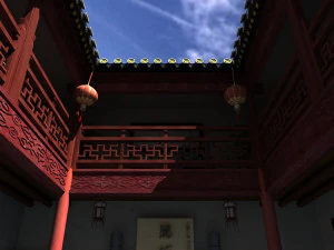 Antik mimari 3D Model