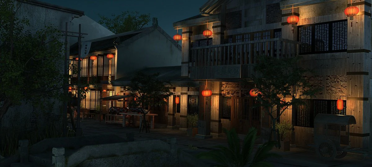 ancient building 3D Model .c4d .max .obj .3ds .fbx .stl .blend 