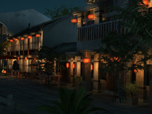 ancient building 3D 模型