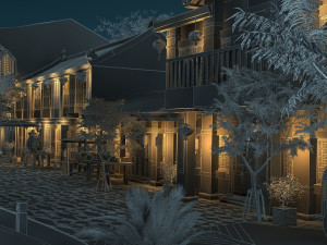 ancient building 3D 模型