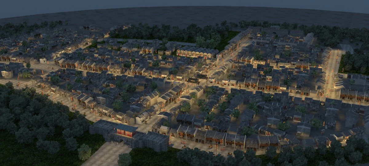 ancient building 3D Model .c4d .max .obj .3ds .fbx .stl .blend 