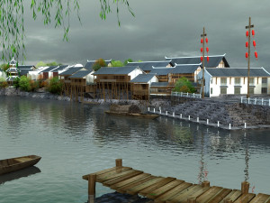 ancient building 3D Model