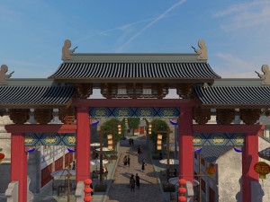 ancient architecture 3D Model