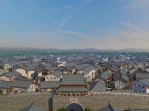 ancient architecture Model 3D