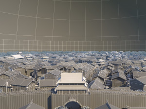 ancient architecture Model 3D