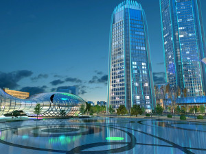 city building Modelo 3D