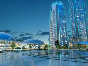 city building Modèle 3D