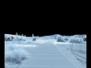 winter suburbs 3D Model
