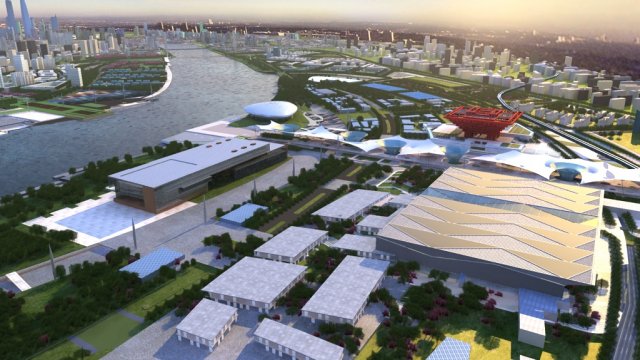 shanghai bund 3D 模型 .c4d .max .obj .3ds .fbx .stl .blend 