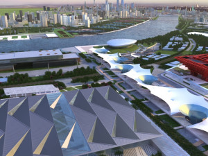 shanghai bund 3D 模型